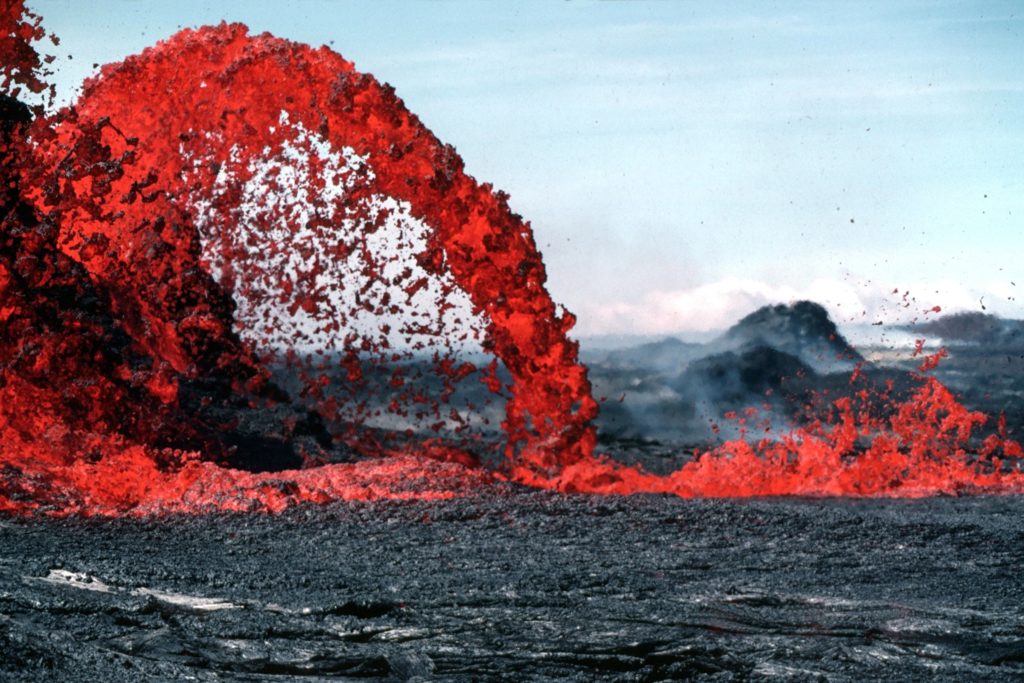 under water volcano